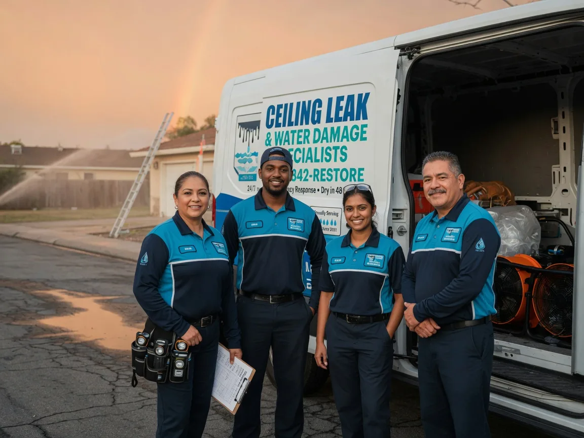 Ceiling Leak Cleanup company in Cantua Creek, CA